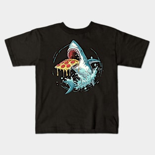 Shark Habitat Harmony Kids T-Shirt